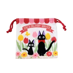 Maison Ghibli Satchel With Lanyard Jiji & Kitten 20 X 19 Cm - Kiki'S Delivery Servi New