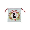 Maison Ghibli Satchel With Lanyard Jiji Strawberries 20 X 19 Cm - Kiki'S Delivery S Online