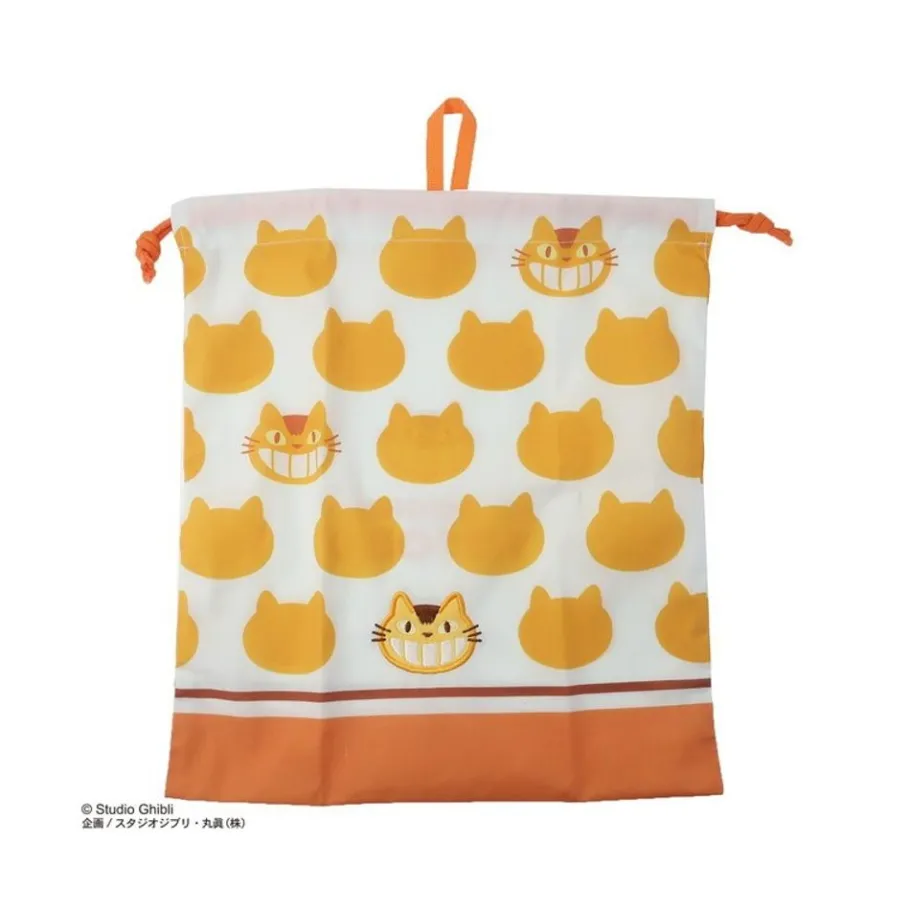 Maison Ghibli Satchel With Lanyard Silhouette Catbus 20 X 19 Cm - My Neighbor Toto Online