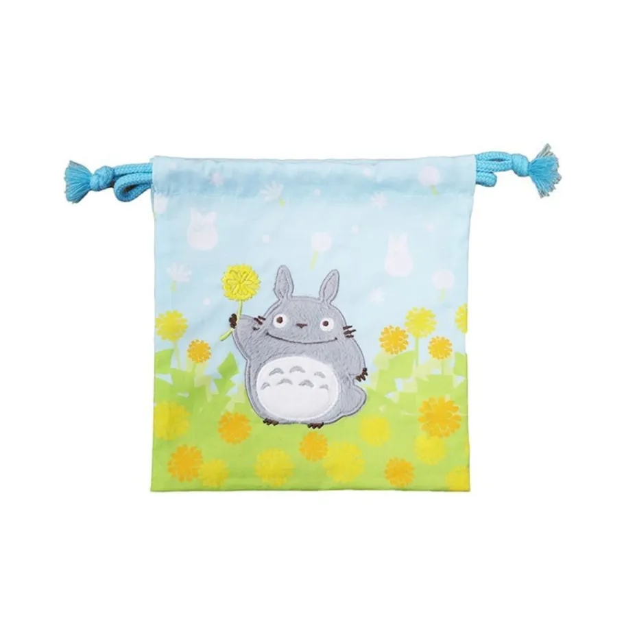 Maison Ghibli Satchel With Lanyard Totoro Flowers 20 X 19 Cm - My Neighbor Totoro Clearance