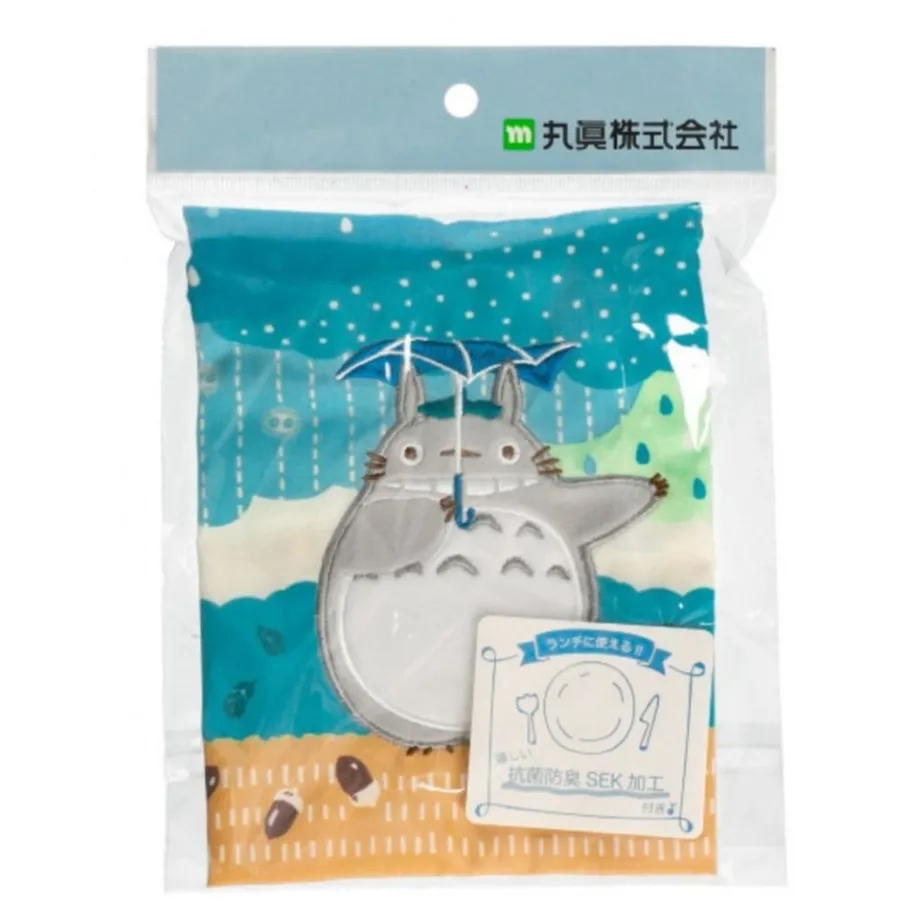 Maison Ghibli Satchel With Lanyard Totoro Under The Rain 20 X 19 Cm - My Neighbor T Best