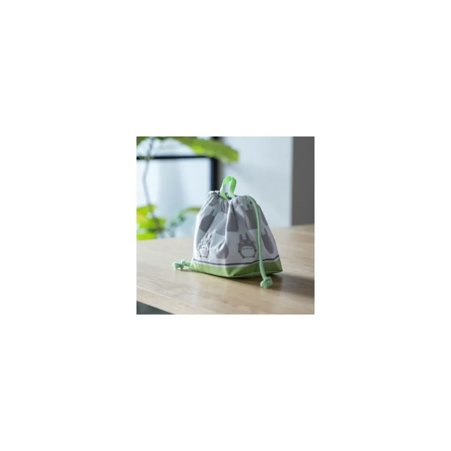 Maison Ghibli Satchel With Ring Big Totoro Silhouette 17 X 26 Cm - My Neighbor Toto Outlet