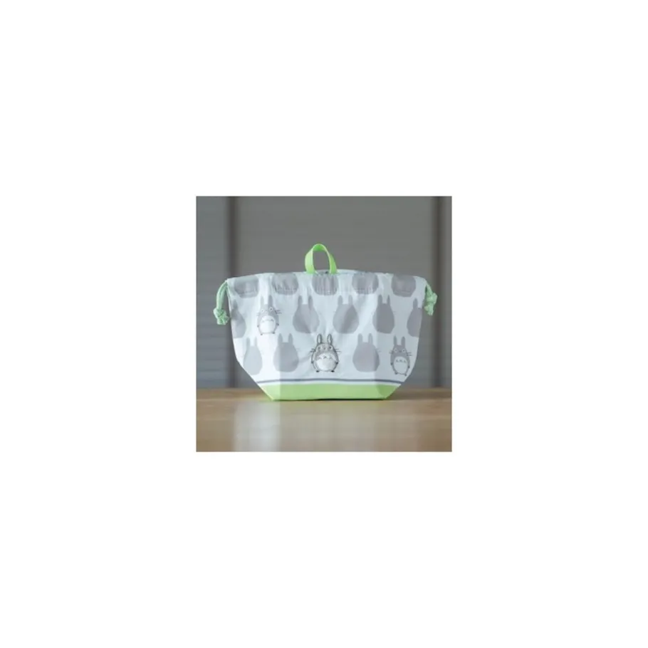 Maison Ghibli Satchel With Ring Big Totoro Silhouette 17 X 26 Cm - My Neighbor Toto Outlet