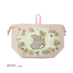 Maison Ghibli Satchel With Ring Totoro Clover 17 X 26 Cm - My Neighbor Totoro New