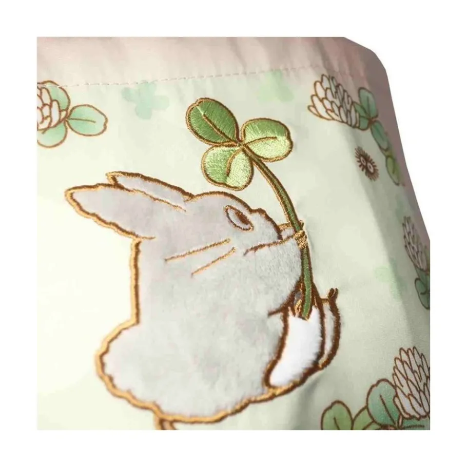 Maison Ghibli Satchel With Ring Totoro Clover 17 X 26 Cm - My Neighbor Totoro New