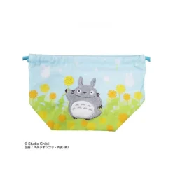 Maison Ghibli Satchel With Ring Totoro Flowers 17 X 26 Cm - My Neighbor Totoro Outlet