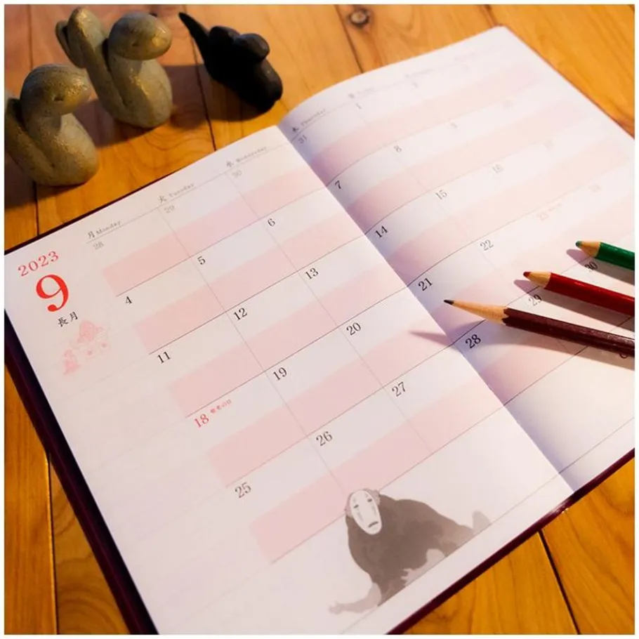 Maison Ghibli 2023 Schedule Book Freefall - Spirited Away New