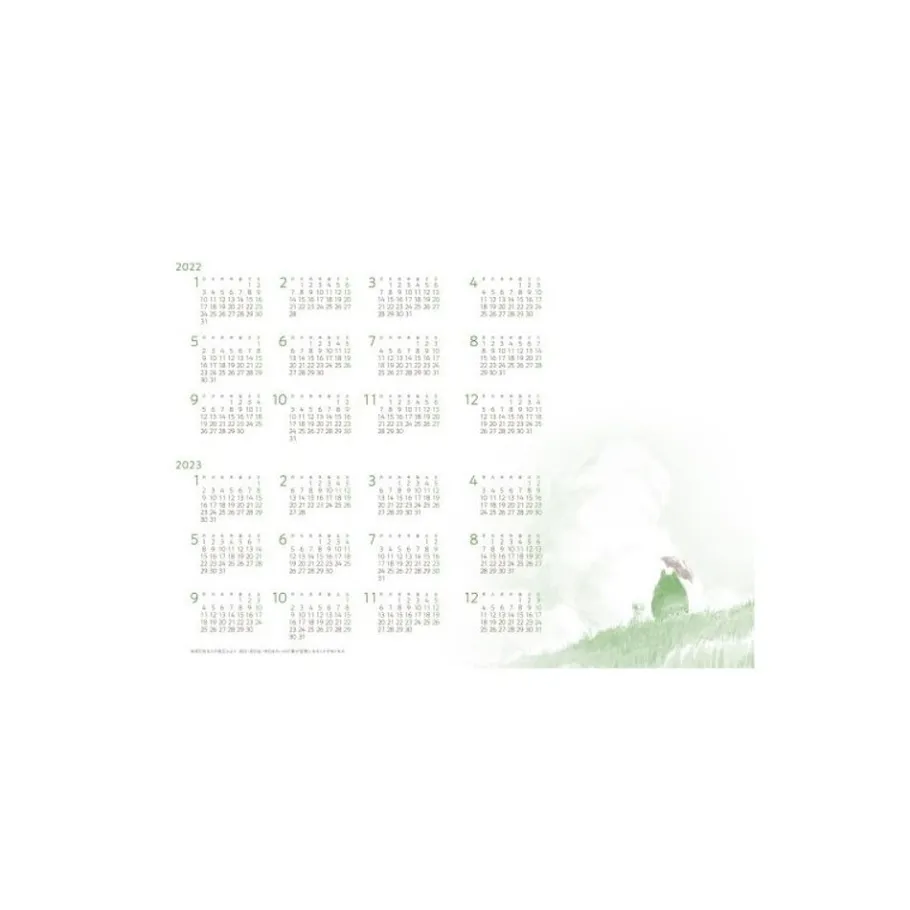 Maison Ghibli 2022 Schedule Diary Faux Leather Totoro And Leaves - My Neighbor Toro Sale