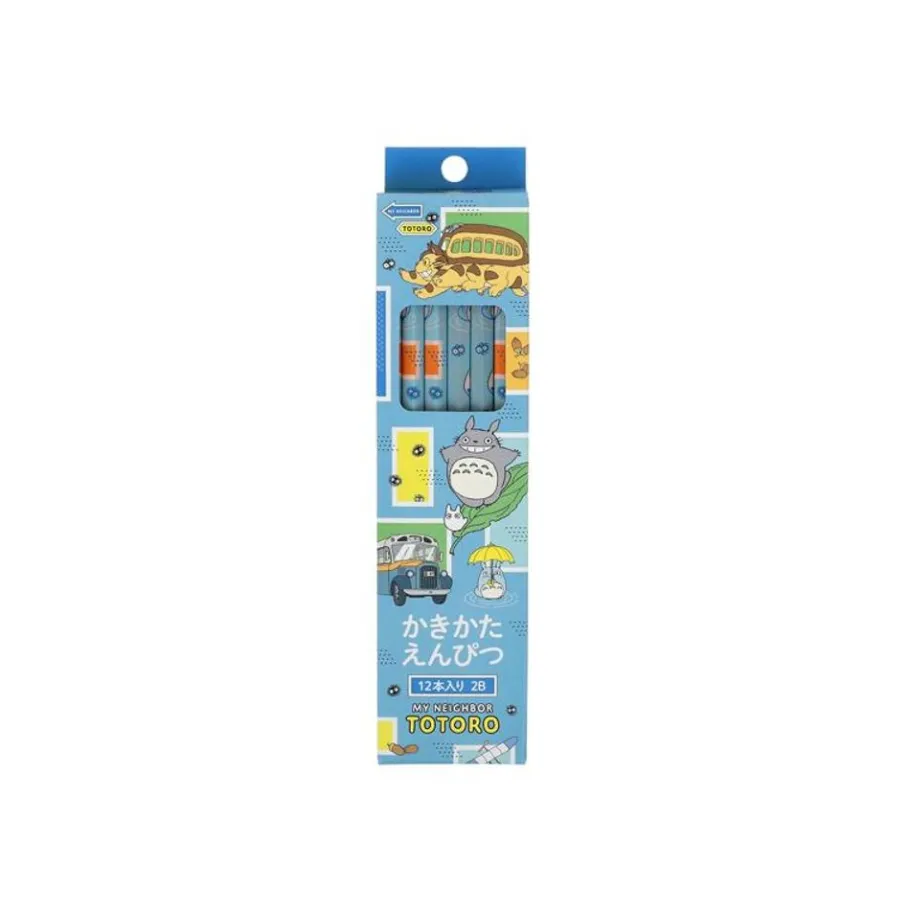 Maison Ghibli Set Of 12 2B Pencils Vehicles - My Neighbor Totoro Online