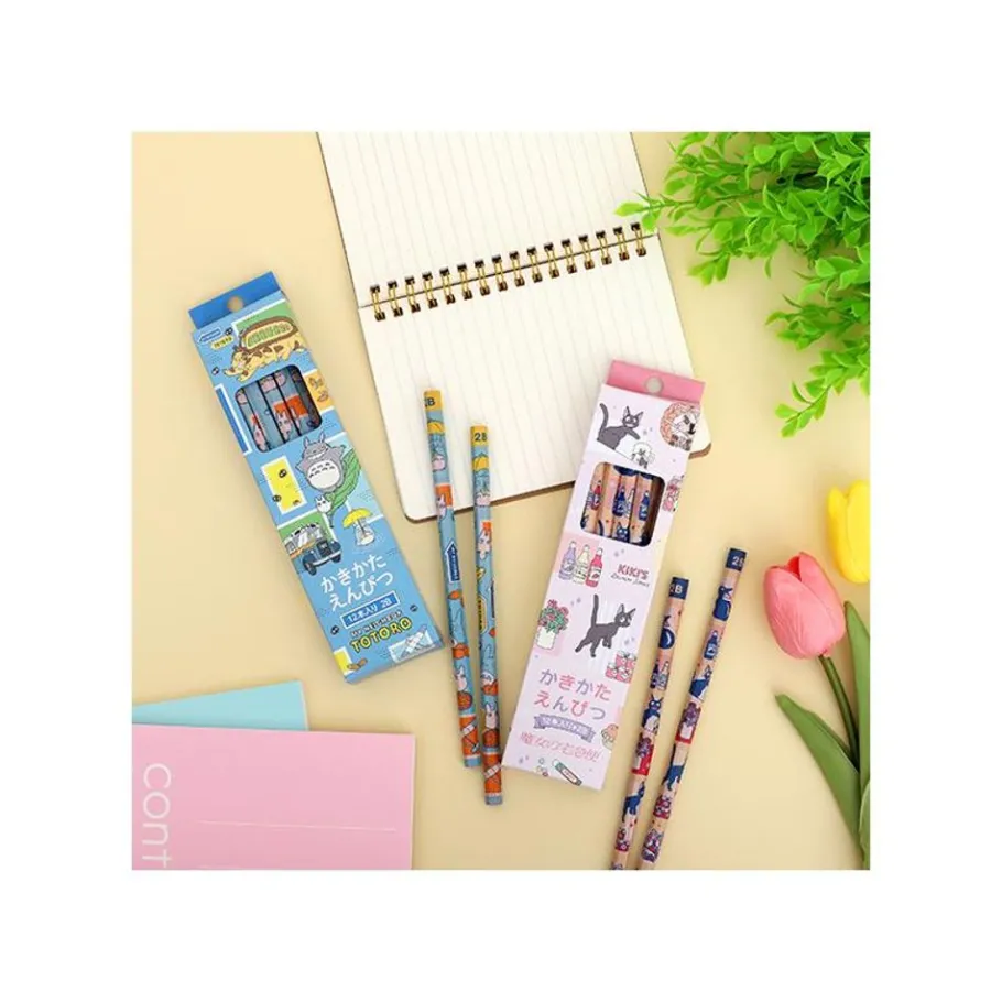 Maison Ghibli Set Of 12 2B Pencils Vehicles - My Neighbor Totoro Online