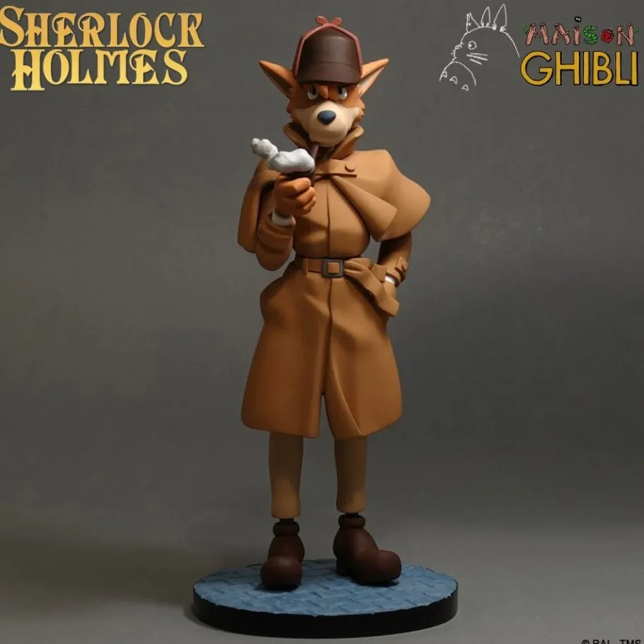 Maison Ghibli Sherlock Holmes Statue - Semic Animation Collection Best
