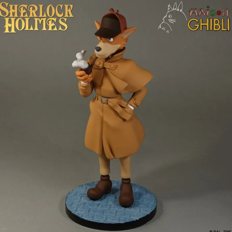 Maison Ghibli Sherlock Holmes Statue - Semic Animation Collection Best