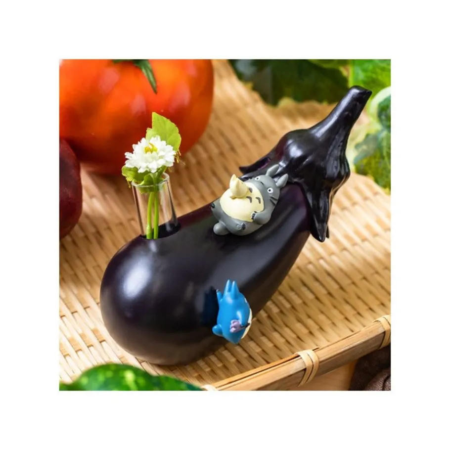 Maison Ghibli Single Vase Vegetal Aubergine - My Neighbor Totoro Hot
