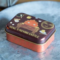 Maison Ghibli Small Metal Box Calcifer - Howl'S Moving Castle Discount