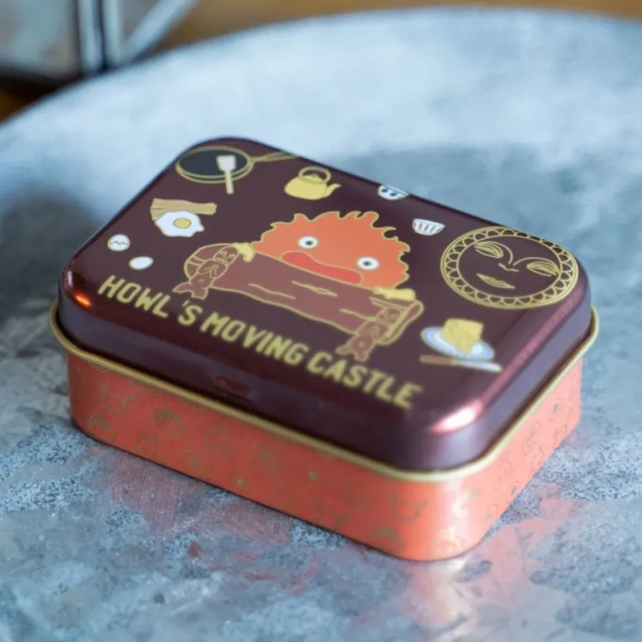 Maison Ghibli Small Metal Box Calcifer - Howl'S Moving Castle Discount