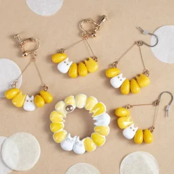 Maison Ghibli Small Totoro & Corn Pierced Earrings - My Neighbor Totoro Outlet