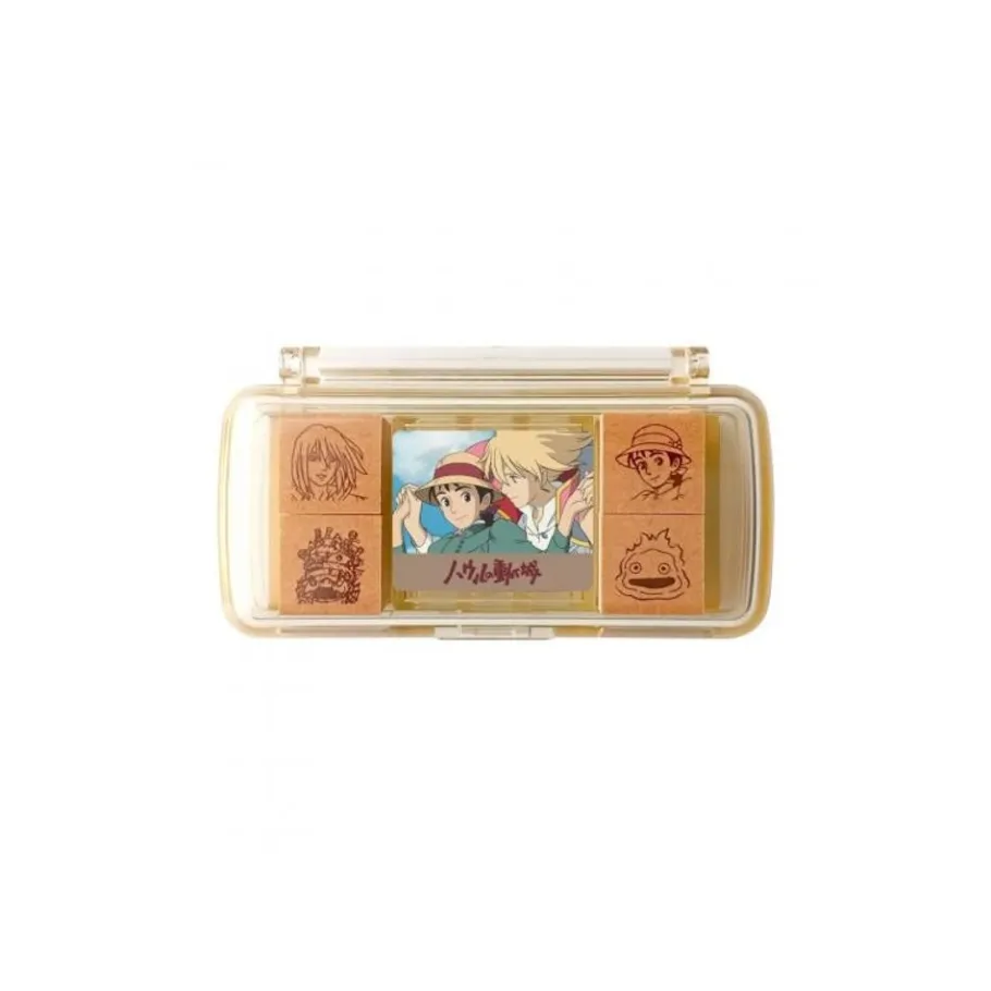 Maison Ghibli Sophie & Hauru Mini Stamp Set Red - Howl'S Moving Castle Online