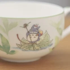 Maison Ghibli Soup Mug Totoro On A Leaf - My Neighbor Totoro New