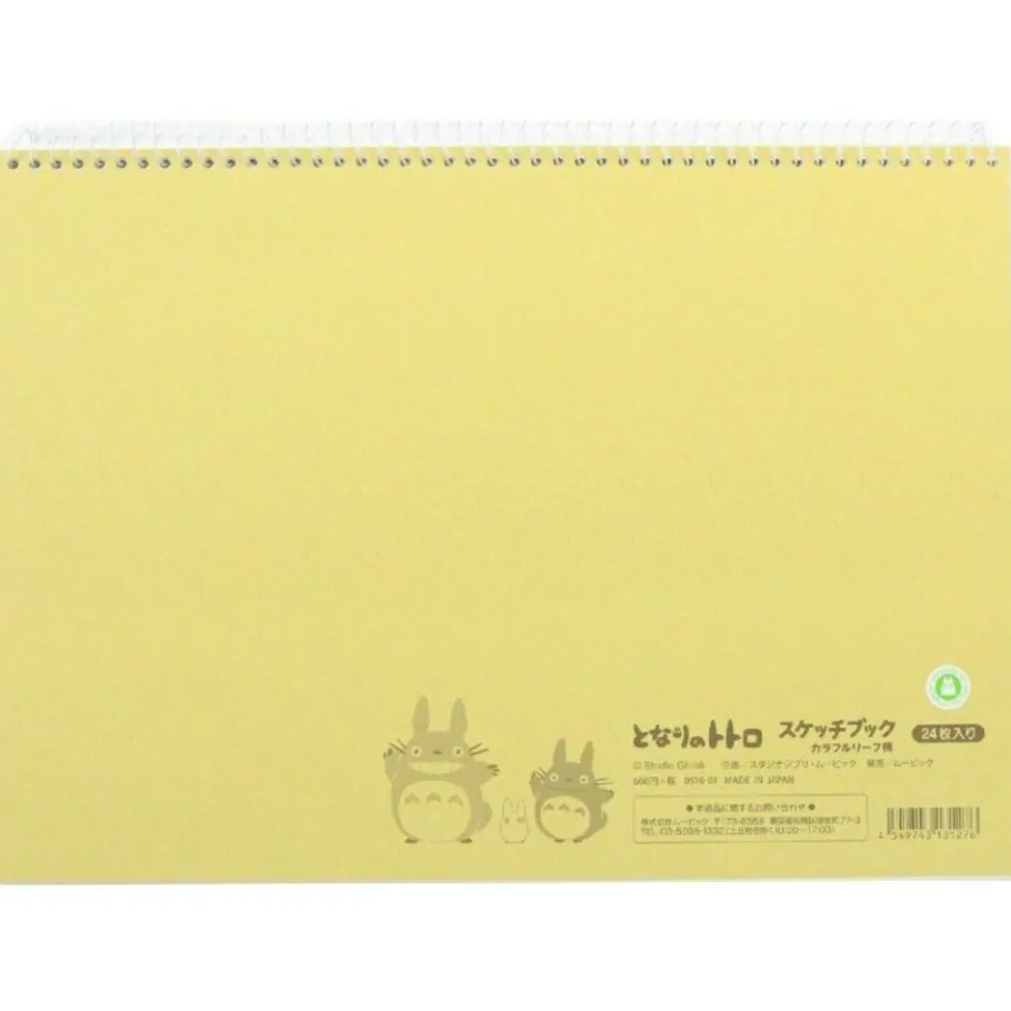 Maison Ghibli Spiral Notebook Colorful Leaf Pattern Totoro - My Neighbor Totoro Hot