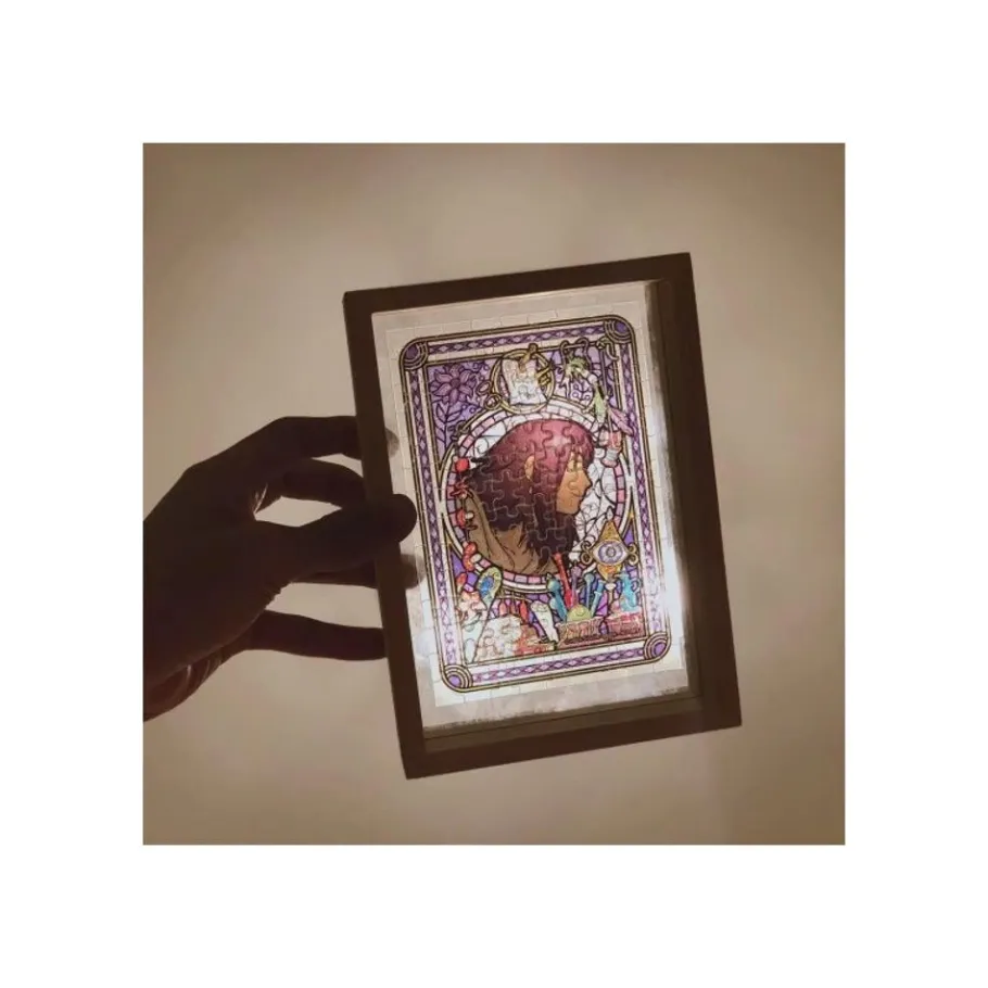 Maison Ghibli Stained Glass Puzzle 208P Characters Gallery - Whisper Of The Heart