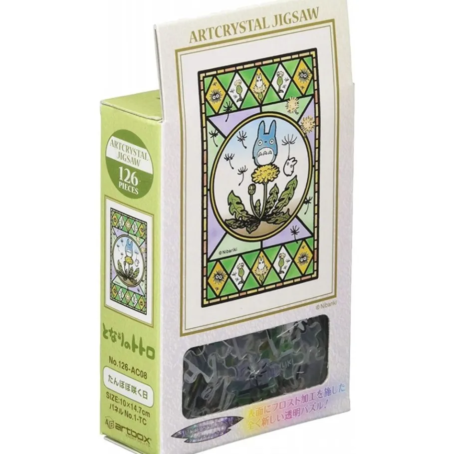 Maison Ghibli Stained Glass Puzzle 126P Dandelion Is Blooming - My Neighbor Totoro Online