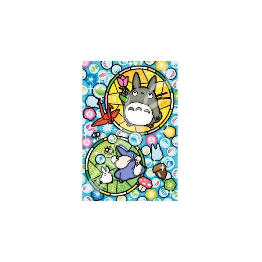 Maison Ghibli Stained Glass Puzzle 126P Glass Pearls - My Neighbor Totoro Outlet