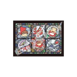 Maison Ghibli Stained Glass Puzzle 208P Ponyos Everywhere - Ponyo On The Cliff Best