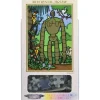 Maison Ghibli Stained Glass Puzzle 126P Robot Gardener - Castle In The Sky Clearance