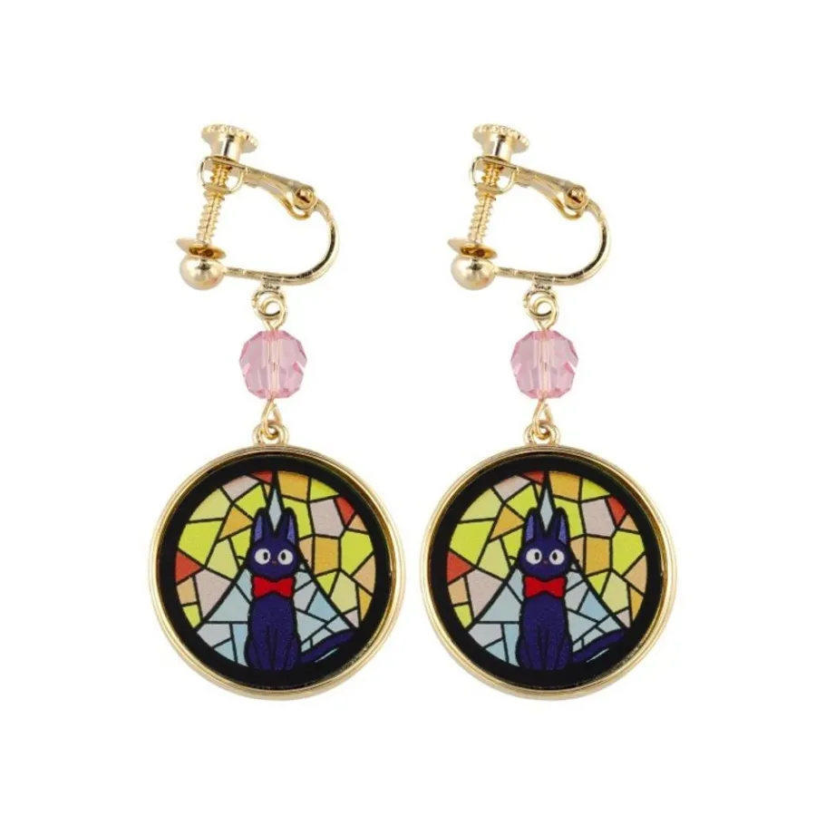Maison Ghibli Stained Glass Series - Earrings Kiki- Kiki'S Delivery Best
