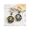 Maison Ghibli Stained Glass Series - Earrings Louise&Baron -Whisper Of The Heart Clearance