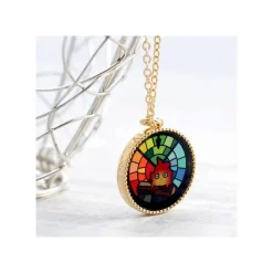 Maison Ghibli Stained Glass Series - Pendant Calcifer-Howl'S Moving Castle Online