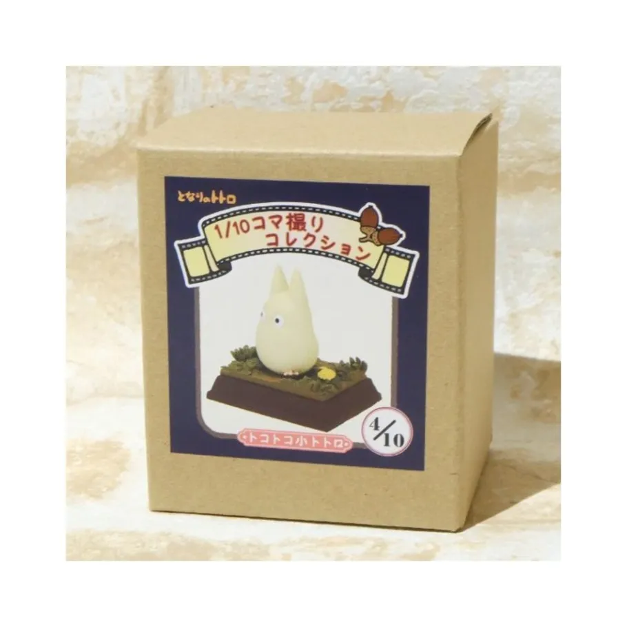 Maison Ghibli Statue Collection Stop Motion Totoro White Race Pose 4 - My Neighbor Totoro Sale
