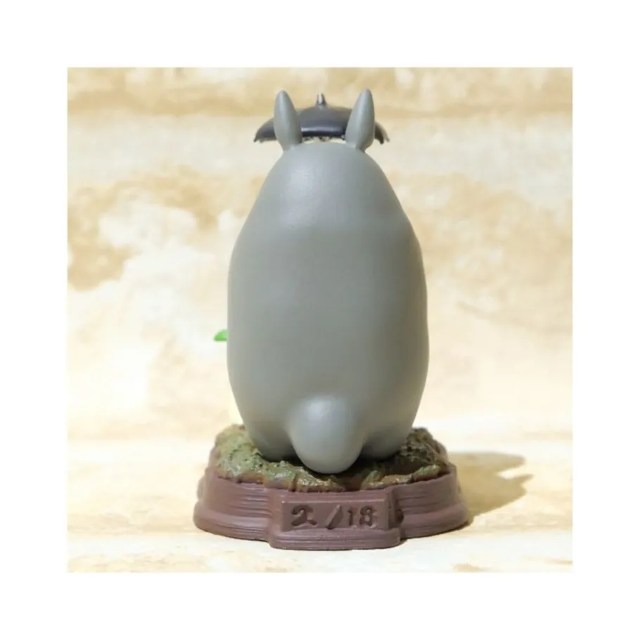 Maison Ghibli Statue Collection Stop Motion Totoro Grey Dondoko Pose 2 - My Neighbor Totoro New