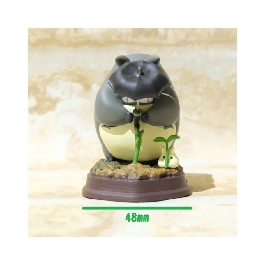 Maison Ghibli Statue Collection Stop Motion Totoro Grey Dondoko Pose 9 - My Neighbor Totoro Clearance