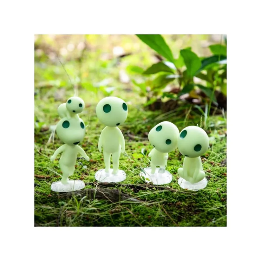 Maison Ghibli Statue Steated Kodama - Princess Mononoke Discount