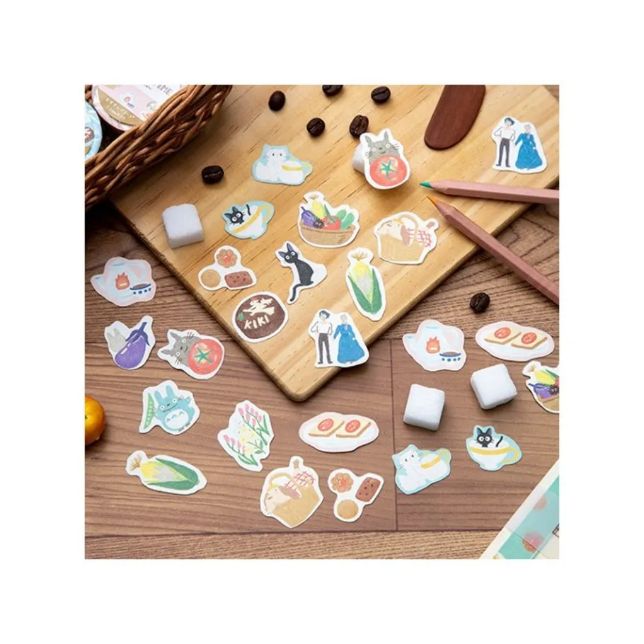 Maison Ghibli Sticker Set Break Time Flowers - Howl'S Moving Castle Outlet