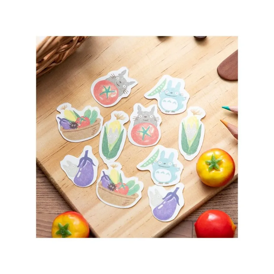 Maison Ghibli Sticker Set Break Time Vegetables - My Neighbor Totoro New