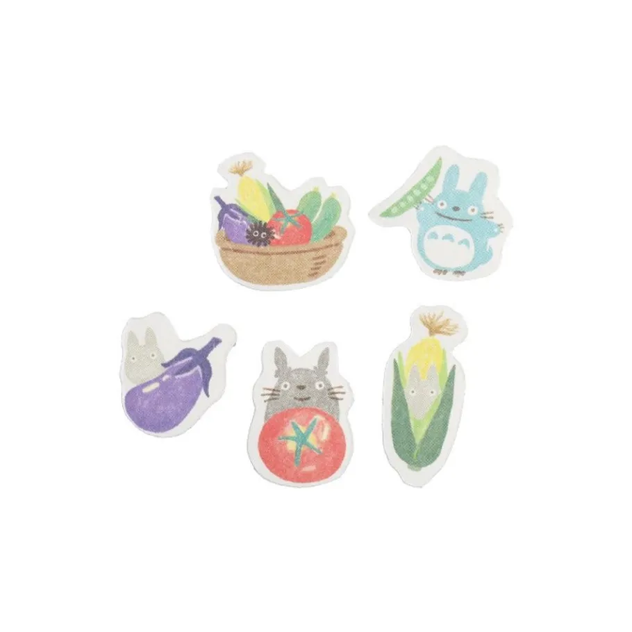 Maison Ghibli Sticker Set Break Time Vegetables - My Neighbor Totoro New