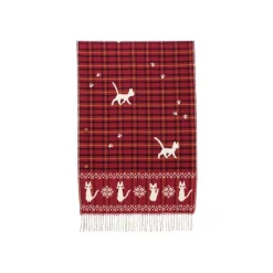 Maison Ghibli Stole With Button Jiji Check Pattern - Kiki'S Delivery Service New