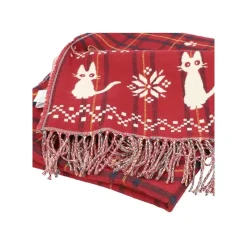Maison Ghibli Stole With Button Jiji Check Pattern - Kiki'S Delivery Service New