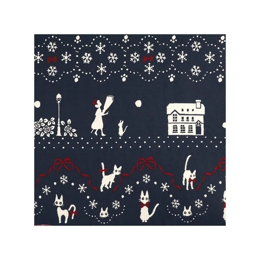 Maison Ghibli Stole With Button Kiki Snowing City - Kiki'S Delivery Service Best
