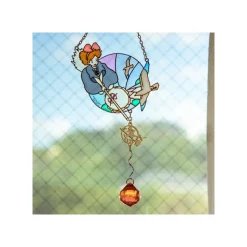 Maison Ghibli Sun Catcher Stained Glass Kiki - Kiki'S Delivery Service Hot