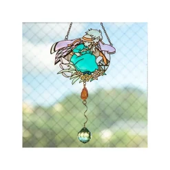 Maison Ghibli Sun Catcher Stained Glass Sophie & Hauru - Howl'S Moving Castle Hot