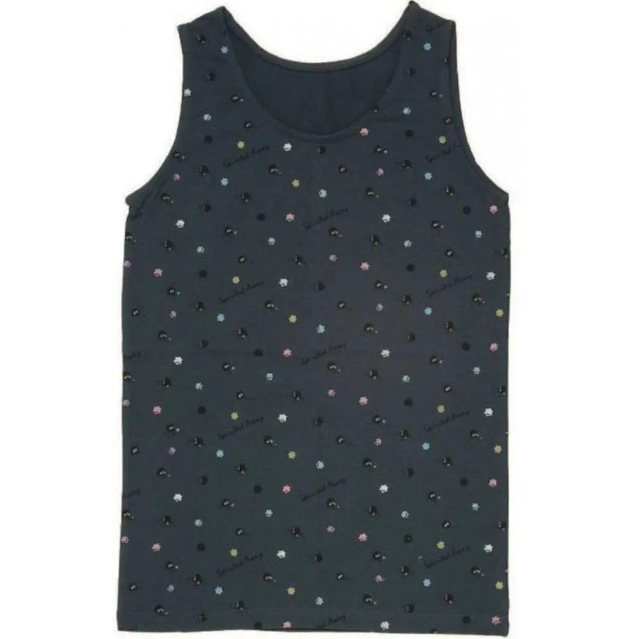 Maison Ghibli Tank Top Spirited Away Gods Gray(Ladies) - Spirited Away Outlet