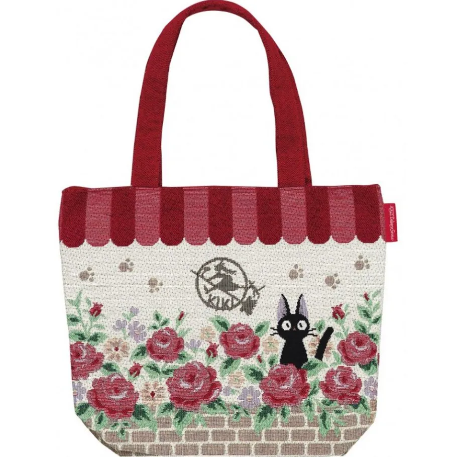 Maison Ghibli Tapestry Tote Bag Jiji Flowers - Kiki'S Delivery Service Best