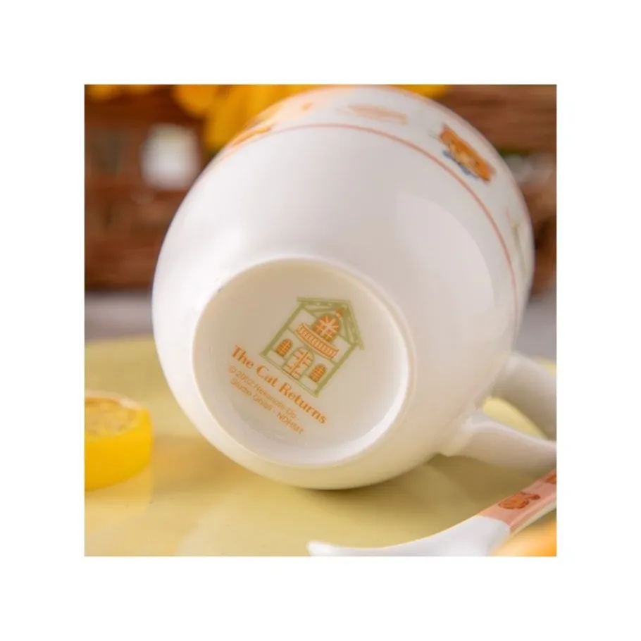 Maison Ghibli Tea Time & Cat Cup - The Cat Returns Discount
