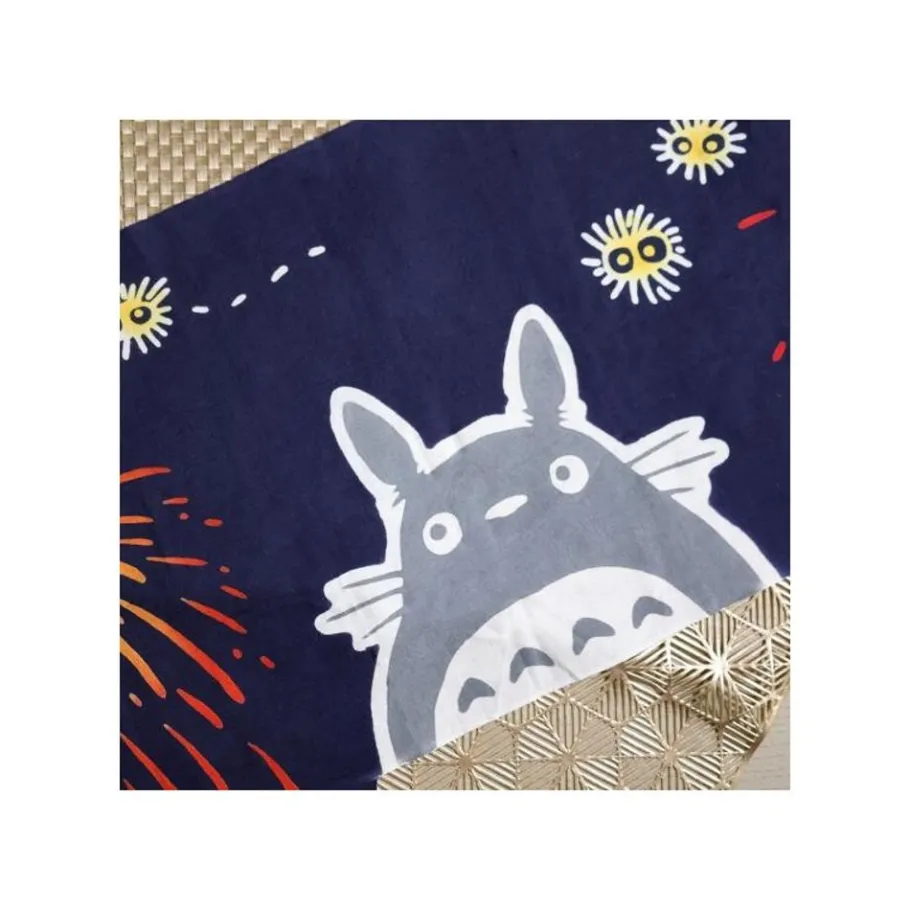 Maison Ghibli Tenugui Big Totoro Fireworks - My Neighbor Totoro New