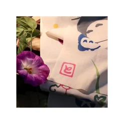 Maison Ghibli Tenugui Morning Glory & Firefly - My Neighbor Totoro Online