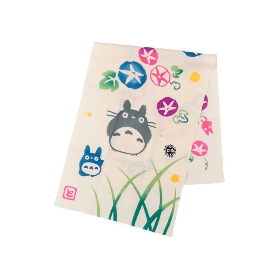 Maison Ghibli Tenugui Morning Glory & Firefly - My Neighbor Totoro Online