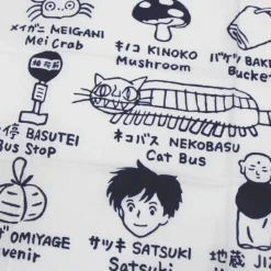 Maison Ghibli Tenugui Totoro Symbols - My Neighbor Totoro Hot